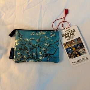 Van Gogh Almond Blossom Zippered Coin Pouch